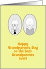 Happy Grandparents Day with Grandma and Grandpa card