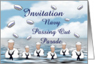 Navy Passing Out Parade Invitation card