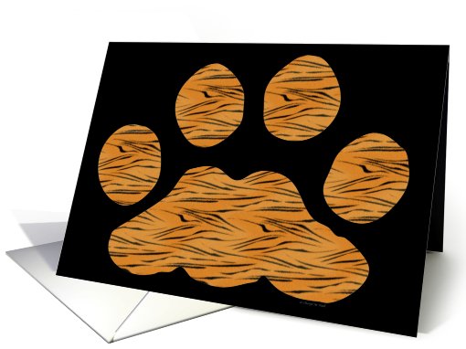 PAW PRINT card (200472)