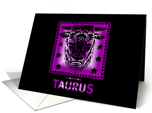 Birthday - Taurus
 card (207166)
