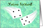 You’Re Invited! - Spa And Bunco Party Invitation. card