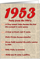1953 FUN FACTS -...