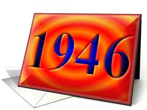 1946 - BIRTHDAY
 card (463344)