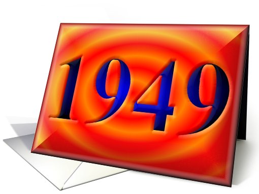 1949 - BIRTHDAY
 card (463348)