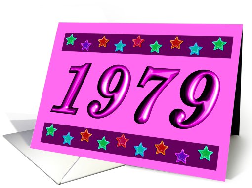 1979 - BIRTHDAY
 card (484278)