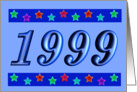 1999 - BIRTHDAY card
