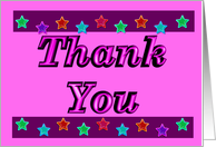 THANK YOU card