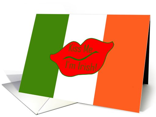 Kiss Me I'M Irish! Happy St. Patricks Day Irish Clover -... (569778)