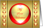 My Sweet Valentine Happy Valentines Day St. Valentine Saint Valentine card