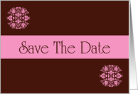 Save The Date pink...