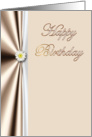 Happy Birthday with flowers daisy card