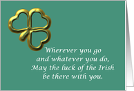 Happy St. Patrick's...