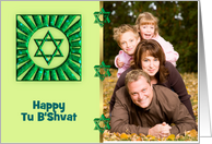 Happy Tu B’Shvat custom card Jewish Holiday photo card