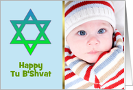 Happy Tu B’Shvat custom card Jewish Holiday photo card