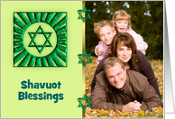 Shavuot custom card Jewish New Year Holiday Shavuot photo card