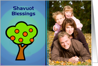 Shavuot custom card Jewish New Year Holiday Shavuot photo card