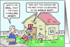 Ron Paul notes that Uncle Sam neglects America, builds Middle East. card