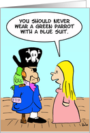 Green Parrot Ii card