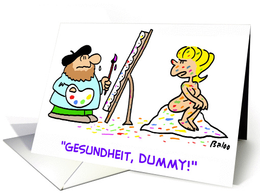 GESUNDHEIT card (217062)