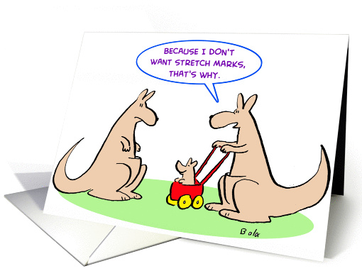Kangaroos Stretch Marks
 card (219561)