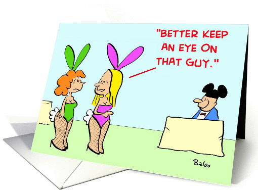 Playboy bunnies - new job card (220147)