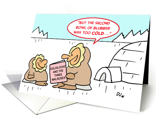 ESKIMOES GOLDILOCKS card (220780)