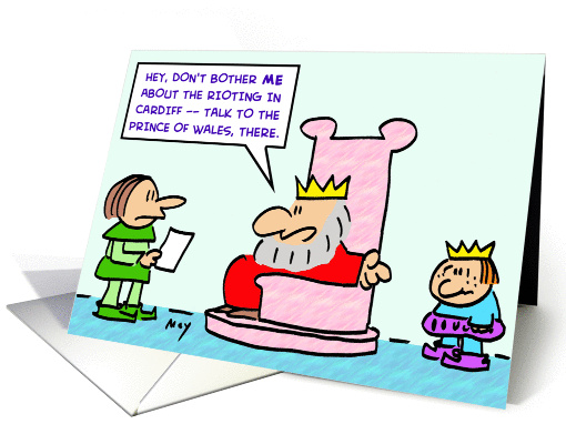 King - Prince Of Wales
 card (223698)