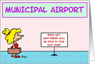 Municipal Airport - Have A Nice Trip! card