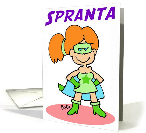SPRANTA ESPERANTO card (224038)