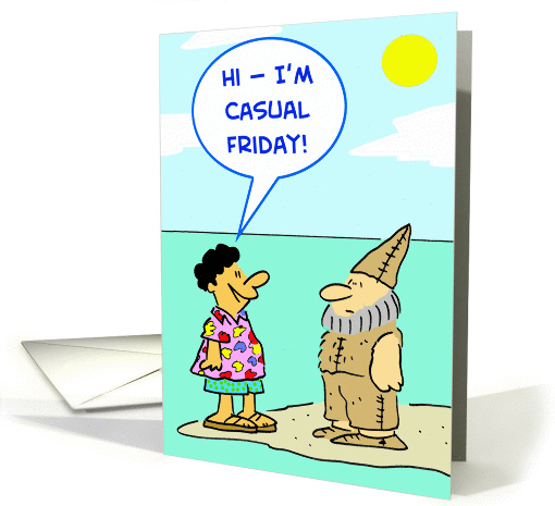 Robinson Crusoe - Casual Friday
 card (225727)