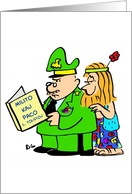 War And Peace - General And Hippie - Esperanto card