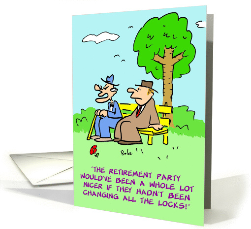 RETIREMENT PARTY card (226143)