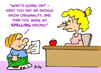 Teacher - Spelling