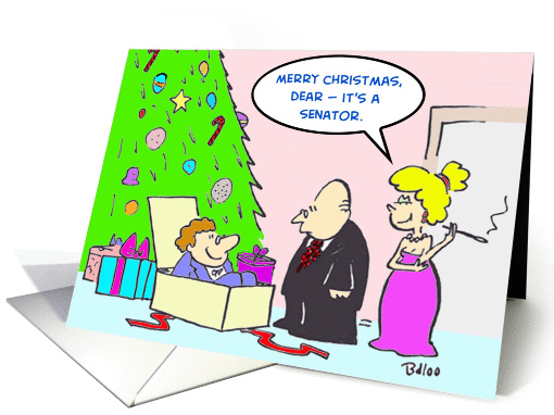 Merry Christmas - Senator
 card (226659)