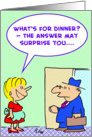 What’S For Dinner? card