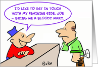 FEMNINE SIDE card