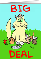 Big Deal - Baby Quadruplets card