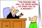 Judge - Prisons Are Full card