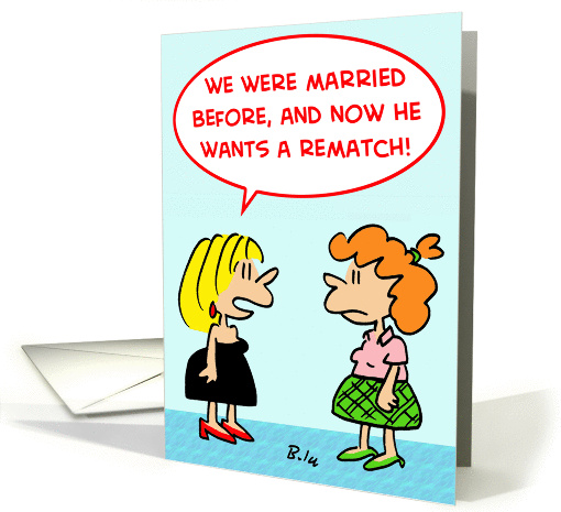 MARRIED BEFORE card (231973)