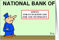 National Bank Assets card