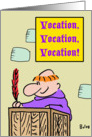 Vocation - Monk -Congratulations card