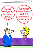 Responsible For Breakage card
