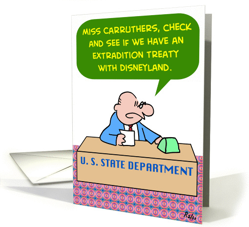 STATE DEPARTMENT card (235394)
