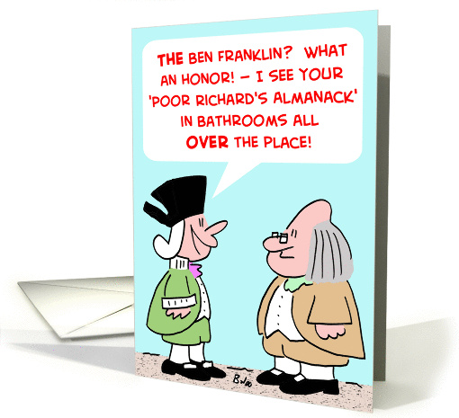 BEN FRANKLIN card (235784)