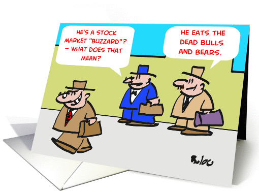 Stock Market Buzzard
 card (237020)