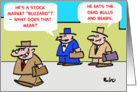 Stock Market Buzzard card