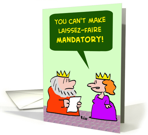LAISSEZ-FAIRE MANDATORY card (237174)