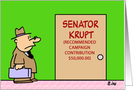 SENATOR KRUPT card