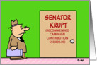 SENATOR KRUPT card