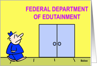 EDUTAINMENT card